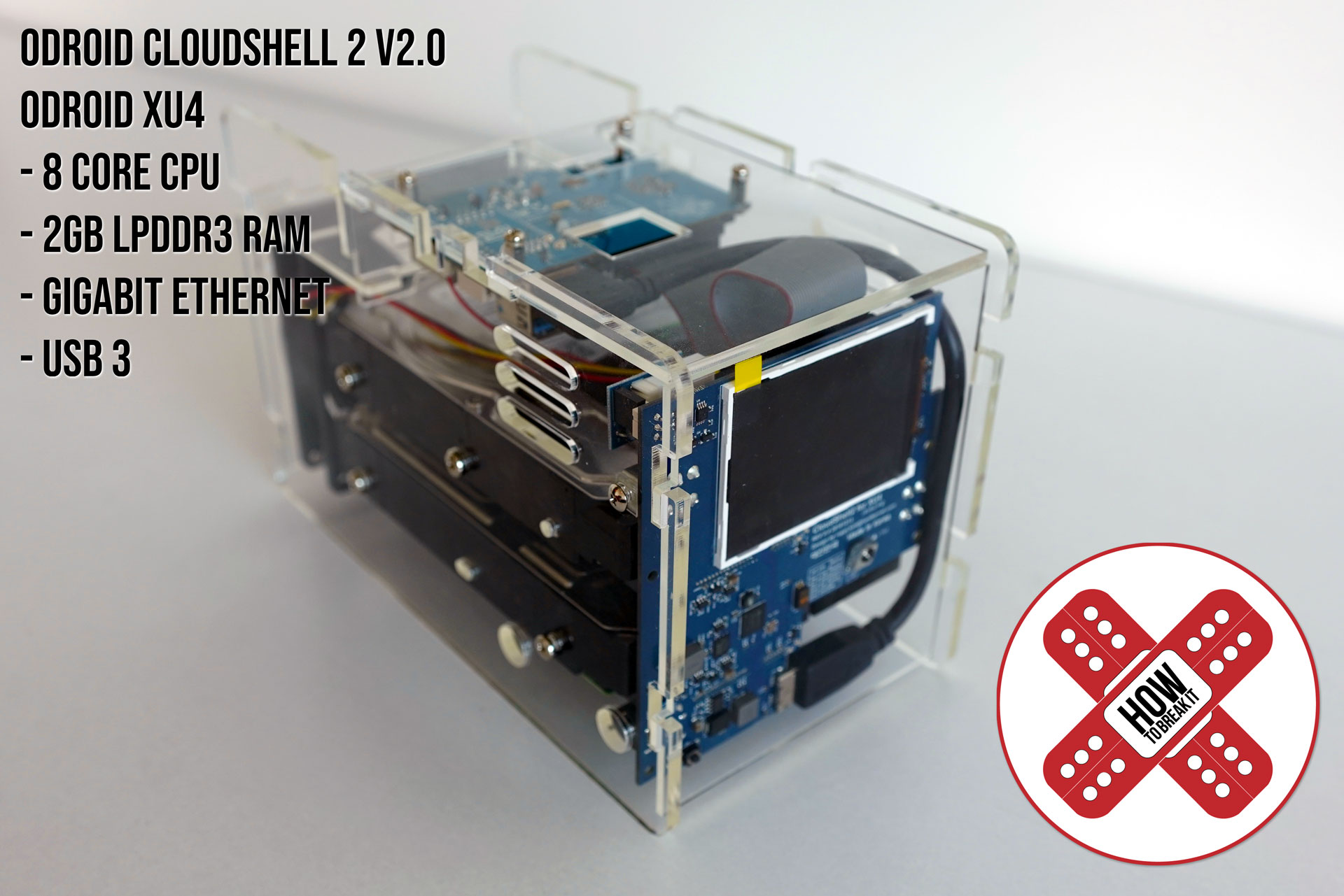 Read more about the article ODroid Cloudshell 2 (Part 1) – Assembly